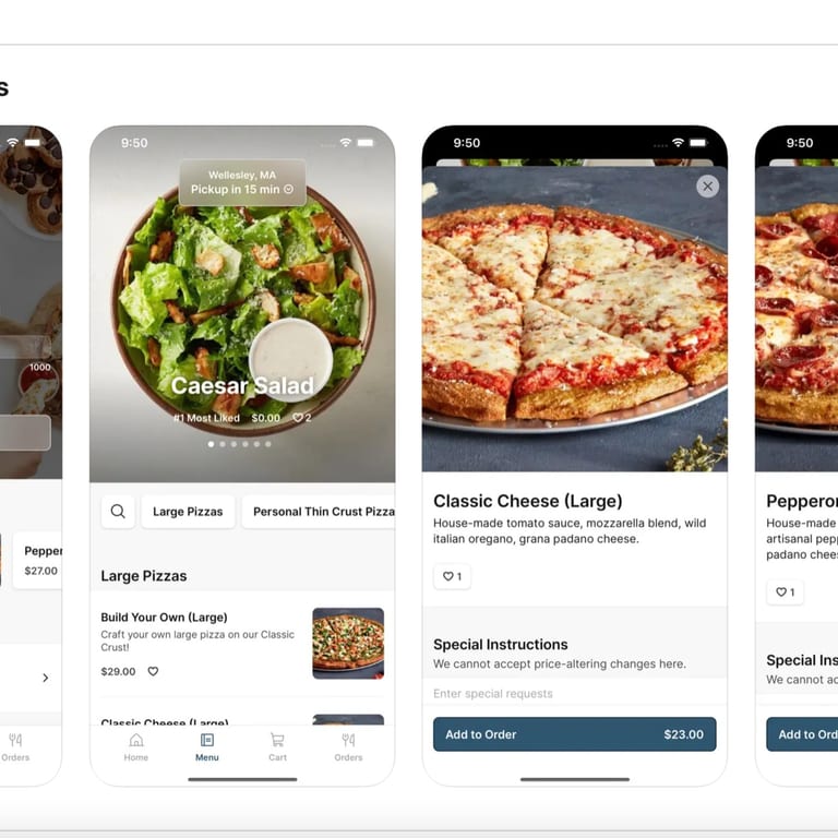 Oath Pizza Wellesley App